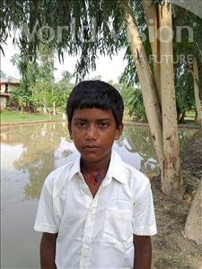 Choose a child to sponsor, like this little boy from Sarlahi, Ashis Kumar age 10