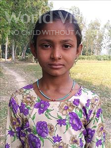 Choose a child to sponsor, like this little girl from Sarlahi, Jabisa age 9