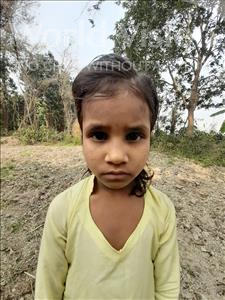 Choose a child to sponsor, like this little girl from Sarlahi, Chadani age 8