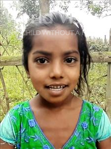 Choose a child to sponsor, like this little girl from Sarlahi, Krishma Kumari age 6