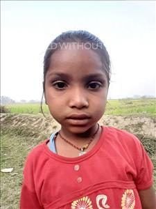 Choose a child to sponsor, like this little girl from Sarlahi, Dil Kumari age 7