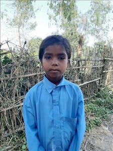 Choose a child to sponsor, like this little girl from Sarlahi, Rinka Kumari age 7