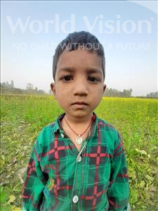Choose a child to sponsor, like this little boy from Sarlahi, Kosalesh Kumar age 4