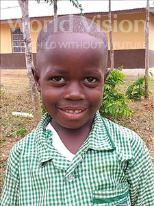Choose a child to sponsor, like this little boy from Jong, Jonthan age 5