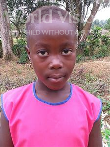 Choose a child to sponsor, like this little girl from Jong, Stevena Amie age 6