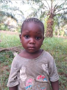 Choose a child to sponsor, like this little boy from Jong, Swahibu age 3