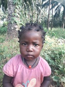 Choose a child to sponsor, like this little girl from Jong, Ramatu age 2