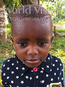 Choose a child to sponsor, like this little boy from Jong, Lamina age 4