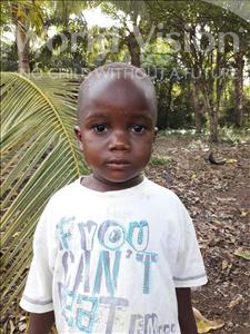 Choose a child to sponsor, like this little boy from Imperi, Christopher age 4