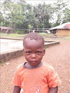 Choose a child to sponsor, like this little boy from Imperi, Patrick age 2