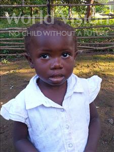 Choose a child to sponsor, like this little girl from Imperi, Aminata age 1