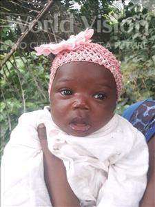 Choose a child to sponsor, like this little girl from Imperi, Messie age