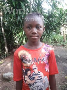 Choose a child to sponsor, like this little girl from Tegloma, Mabinty age 7