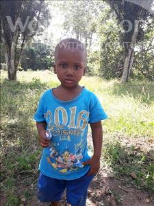Choose a child to sponsor, like this little boy from Tegloma, Gebrilla age 3