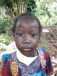 Choose a child to sponsor, like this little girl from Tegloma, Hannah age 5