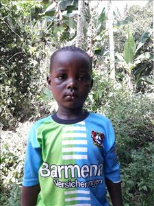 Choose a child to sponsor, like this little boy from Tegloma, Moses age 4