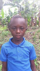 Choose a child to sponsor, like this little boy from Tegloma, Lamin age 10