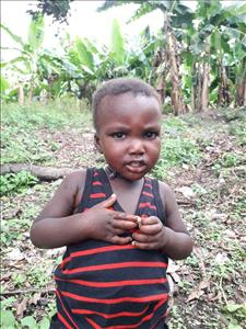 Choose a child to sponsor, like this little boy from Tegloma, Alfred age 2