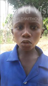 Choose a child to sponsor, like this little boy from Jaiama Bongor, Abu age 10