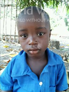 Choose a child to sponsor, like this little boy from Jaiama Bongor, Ibrahim age 5
