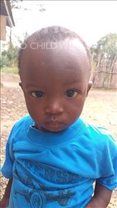 Choose a child to sponsor, like this little boy from Jaiama Bongor, Bockarie age 1