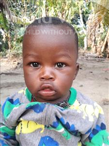Choose a child to sponsor, like this little boy from Jaiama Bongor, Ensah age