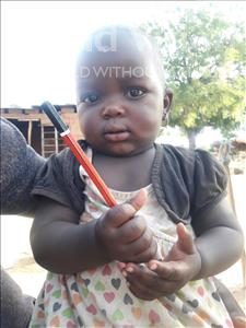 Choose a child to sponsor, like this little girl from Kilimatinde, Suzana Michael age 1