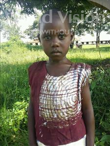 Choose a child to sponsor, like this little girl from Kibiga-Mulagi (Kimu), Betty age 5