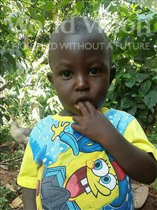 Choose a child to sponsor, like this little boy from Kibiga-Mulagi (Kimu), Eri Harrison age 2