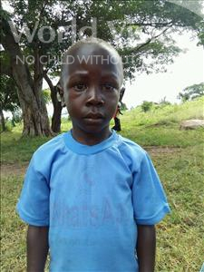Choose a child to sponsor, like this little boy from Kibiga-Mulagi (Kimu), Dan age 4
