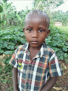 Choose a child to sponsor, like this little boy from Kibiga-Mulagi (Kimu), Swaib age 4