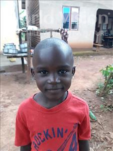 Choose a child to sponsor, like this little girl from Kibiga-Mulagi (Kimu), Linda Marthur age 7