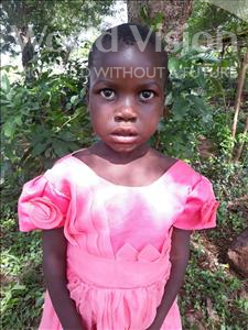 Choose a child to sponsor, like this little girl from Busitema, Everlyn age 5