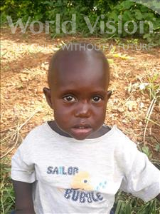 Choose a child to sponsor, like this little boy from Busitema, Charity Gand age 1