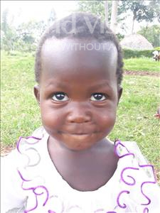 Choose a child to sponsor, like this little girl from Busitema, Mancini Mary age 3