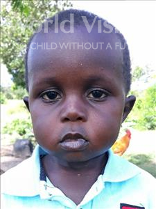 Choose a child to sponsor, like this little boy from Busitema, Collin age 2
