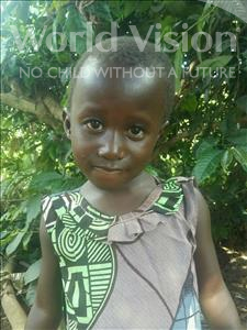 Choose a child to sponsor, like this little girl from Ntwetwe, Christine Eles age 3