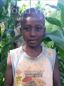 Choose a child to sponsor, like this little boy from Ntwetwe, Evanis age 6
