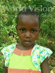 Choose a child to sponsor, like this little girl from Ntwetwe, Harriet age 4