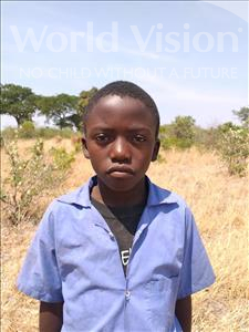 Choose a child to sponsor, like this little boy from Keembe, Billy Jr age 7