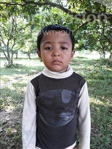 Choose a child to sponsor, like this little boy from Ghoraghat, Sourav Shahadat age 4