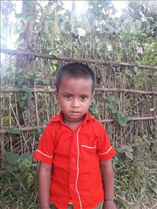 Choose a child to sponsor, like this little boy from Ghoraghat, Abir age 3