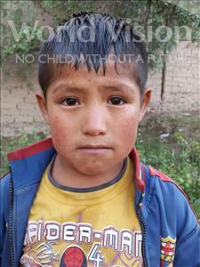 Choose a child to sponsor, like this little boy from Khantati, Roberto Carlos age 9