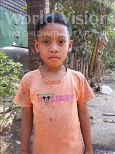 Choose a child to sponsor, like this little boy from Soutr Nikom, Raksa age 7