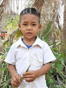 Choose a child to sponsor, like this little boy from Soutr Nikom, Ra Chhet age 5