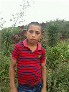 Choose a child to sponsor, like this little boy from Maya, Elvin Joel age 13