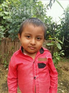 Choose a child to sponsor, like this little boy from Maya, Jorge Rumilio age 6