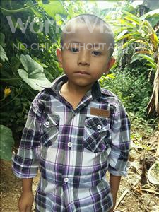 Choose a child to sponsor, like this little boy from Maya, Keimer Daniel age 5