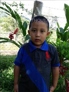 Choose a child to sponsor, like this little boy from Maya, Carlos Francisco age 4