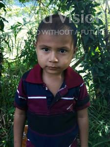Choose a child to sponsor, like this little boy from Maya, Mayron Ulices age 3